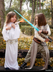 Déguisement Princesse Leia fille deluxe