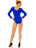 Body bleu femme