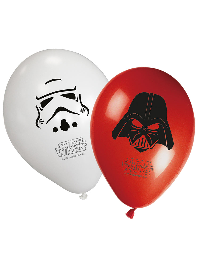 8 Ballons Star Wars & Heroes