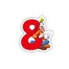 Bougie Numéro8 Playful Mickey