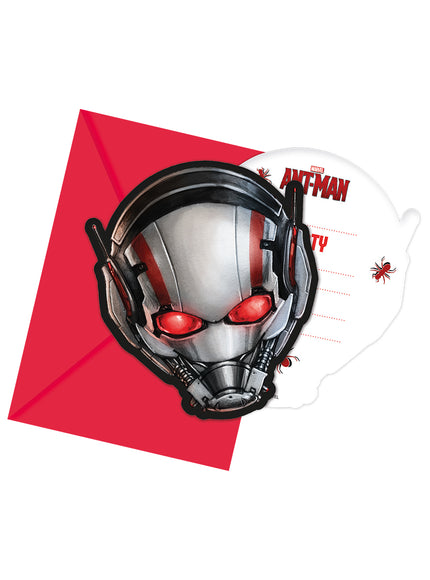 6 invitations Ant-Man