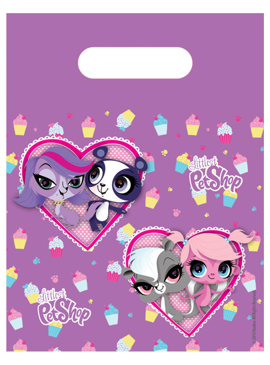 6 sachets Littlest Pet Shop Cupcake