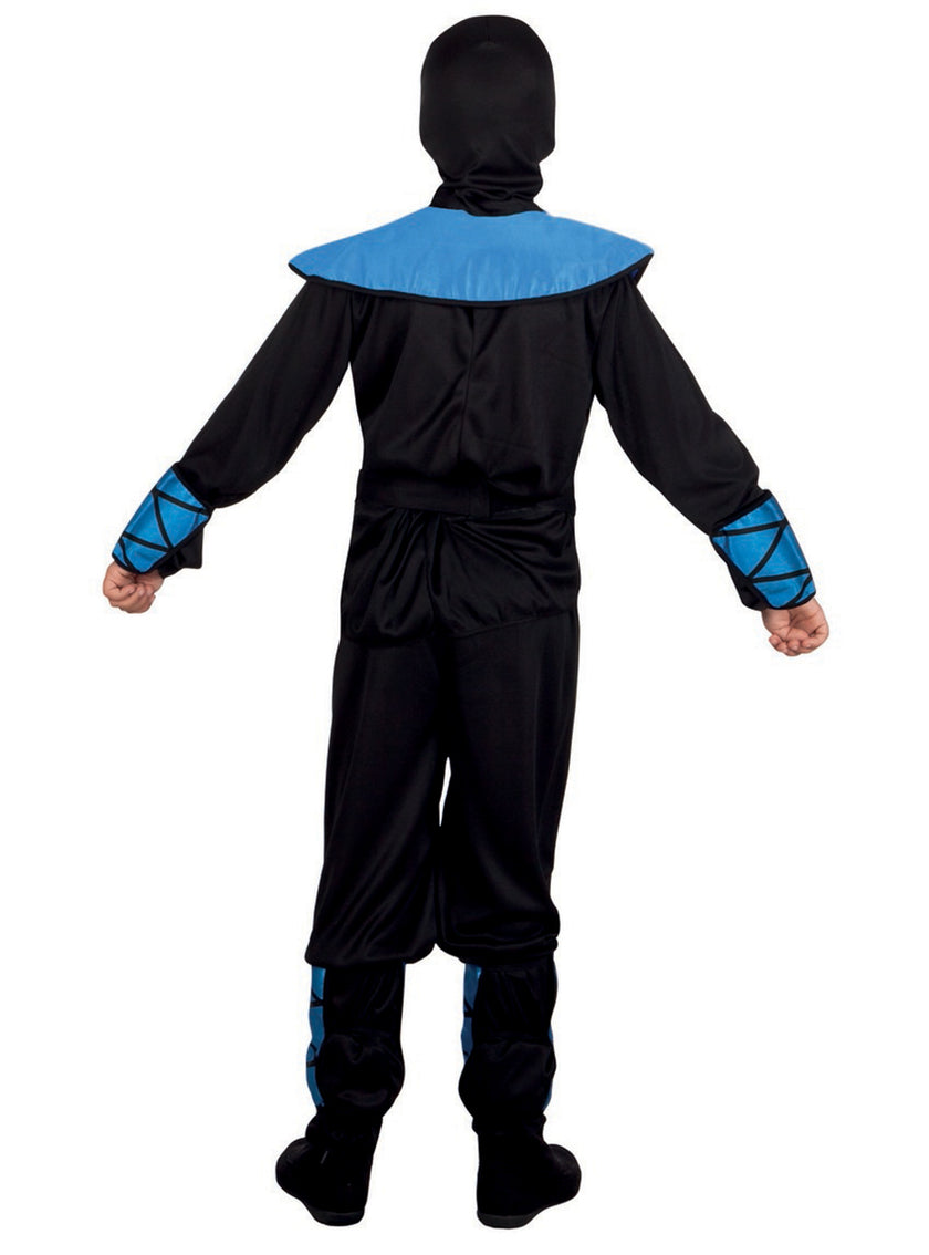 Déguisement ninja bleu enfant