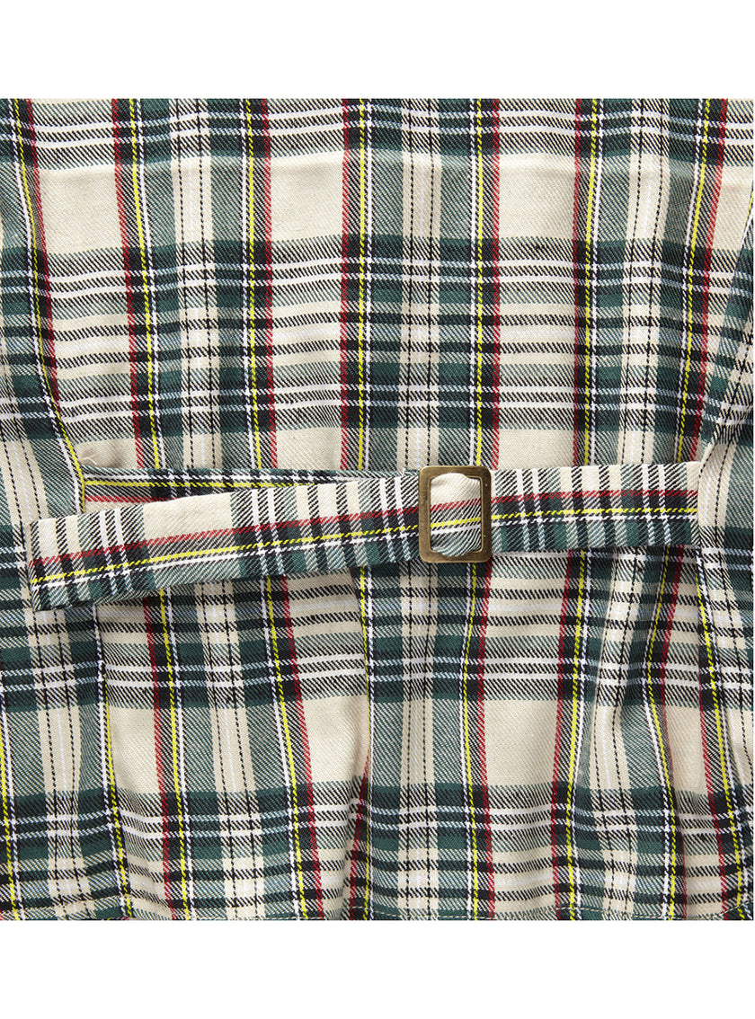 Gilet à carreaux adulte