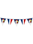 Guirlande de drapeaux du coq français