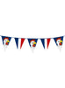 Guirlande de drapeaux du coq français