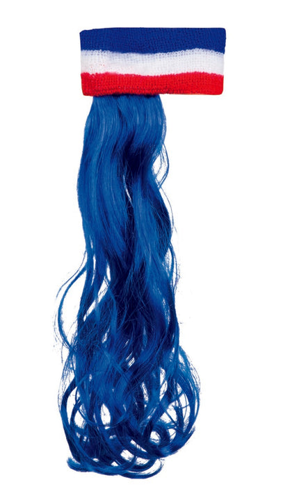 Bandeau sportif France avec cheveux