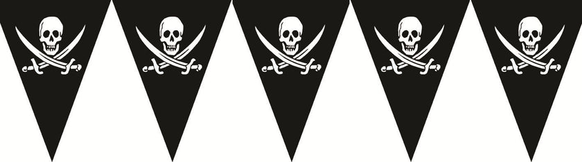 guirlande 10 fanions pirate 5m