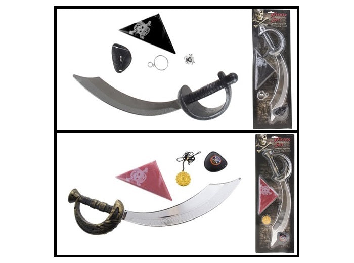 set accessoires pirate mix 4/5pcs