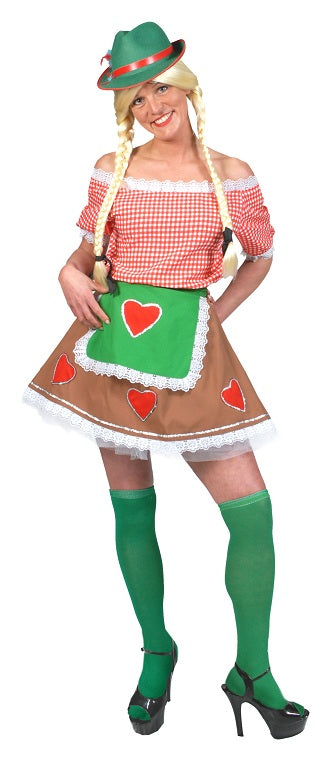 déguisement de tyrolienne taille s/m