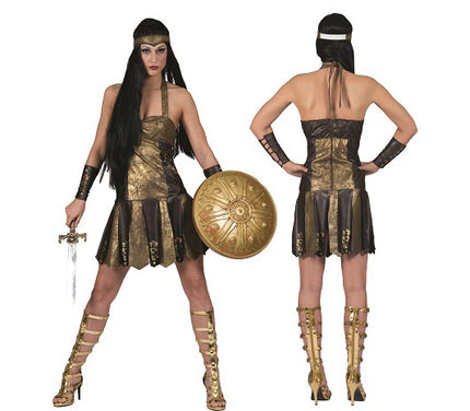 déguisement de femme guerrière romaine taille s/m