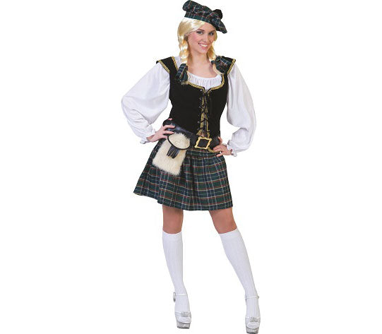 déguisement d''écossaise connora femme taille l