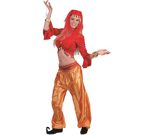 chemise jasmine rouge taille unique