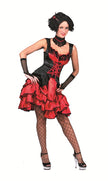 déguisement femme cabaret taille l