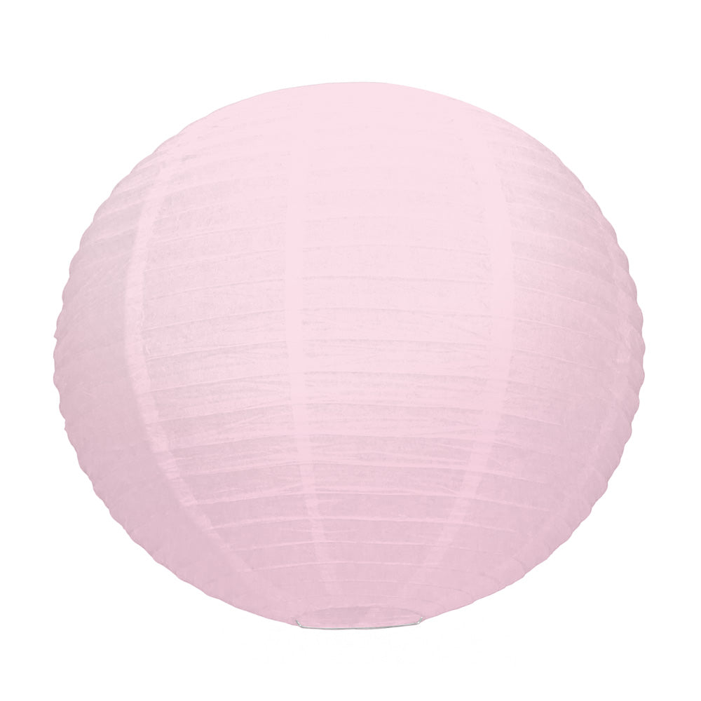 LANTERNE JAPONAISE 50CM ROSE VINTAGE