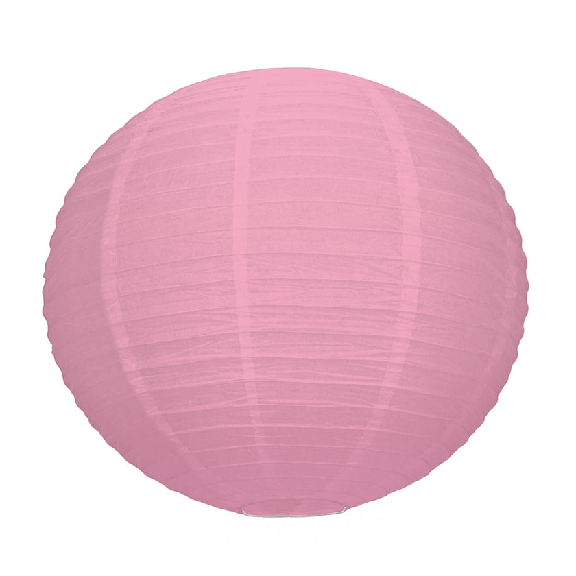 LANTERNE JAPONAISE 50CM ROSE DRAGEE