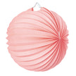 LAMPION ROND ROSE VINTAGE 20 CM