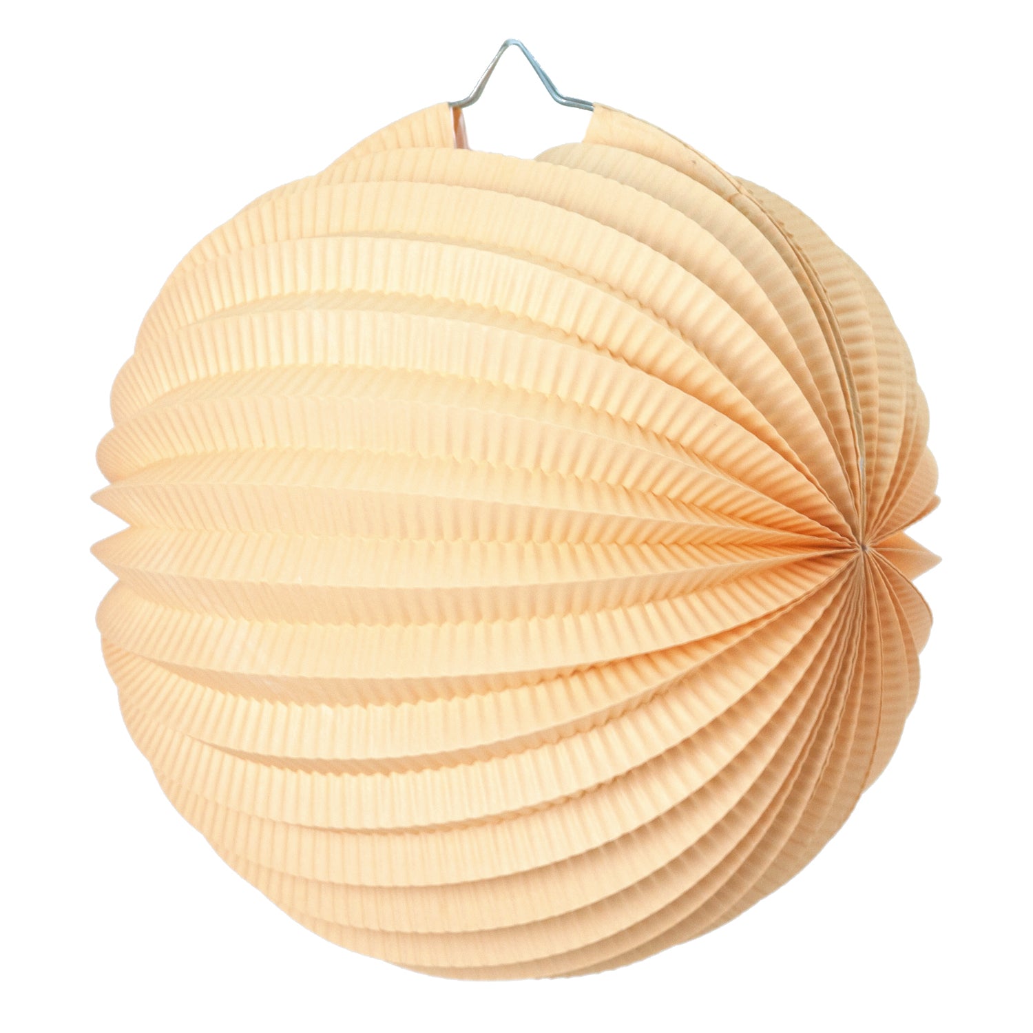 LAMPION ROND CREAMY 20 CM