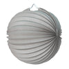 LAMPION ROND GRIS 30 CM