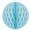 BOULE ALVÉOLÉE 30CM BLEU DRAGEE