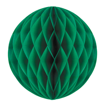 BOULE ALVÉOLÉE 20CM VERT SAPIN