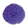 POMPON SATIN 15CM VIOLET