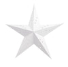 LANTERNE ÉTOILE 60CM BLANCHE