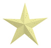 LANTERNE ÉTOILE 60CM JAUNE PASTEL