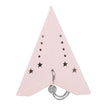 LANTERNE ÉTOILE 30CM ROSE PASTEL