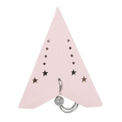 LANTERNE ÉTOILE 30CM ROSE PASTEL