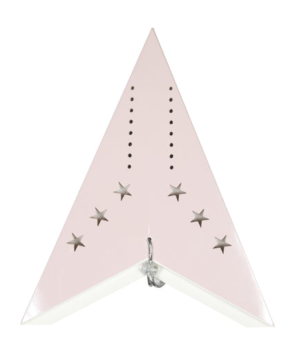 LANTERNE ÉTOILE 60CM ROSE PASTEL