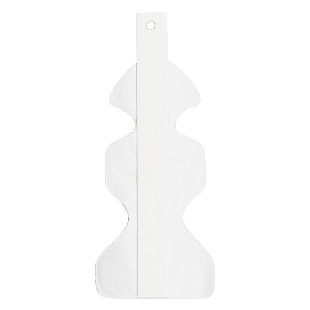 MINI ÉVENTAIL BLANC 20CM