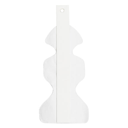 MINI ÉVENTAIL BLANC 20CM