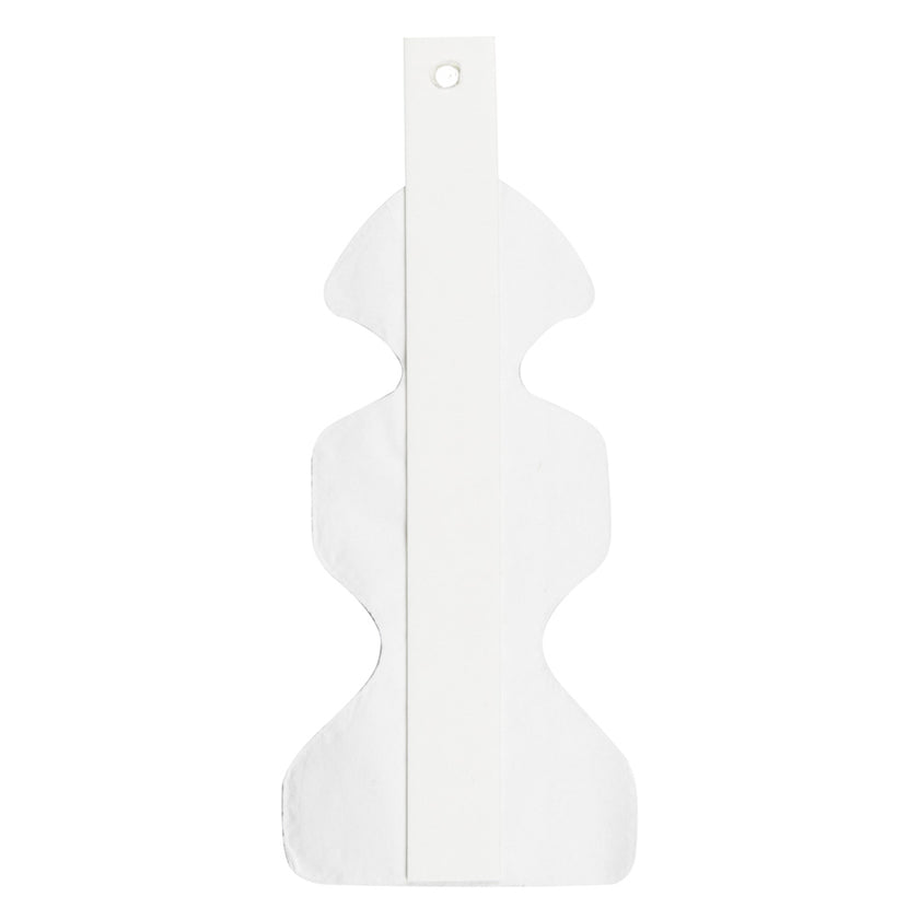 MINI ÉVENTAIL BLANC 20CM