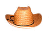 chapeau cowboy en paille nature