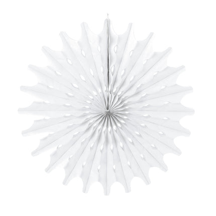 ÉVENTAIL BLANC 53CM