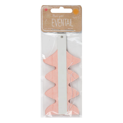 MINI ÉVENTAIL ROSE VINTAGE 20CM