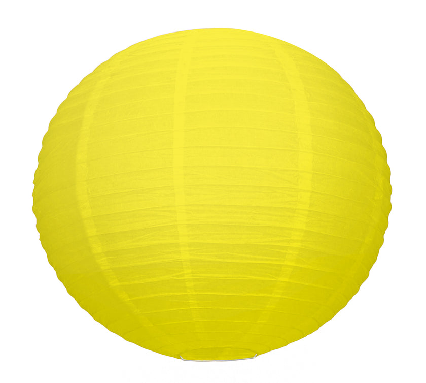 LANTERNE JAPONAISE 15CM JAUNE