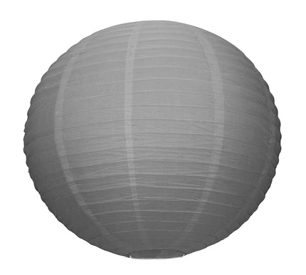 LANTERNE JAPONAISE 35CM GRISE