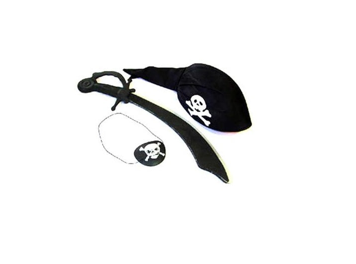 set accessoires pirate 3pcs