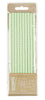 SET 10 PAILLES RETRO VERT PASTEL