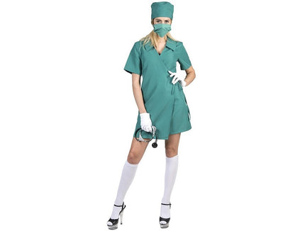 déguisement de chirurgienne femme 3pcs taille xl