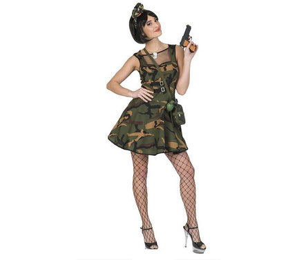 robe camouflage army femme taille s/m