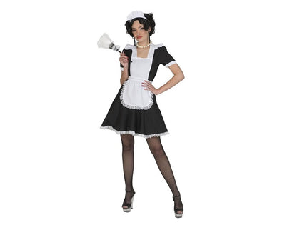 déguisement femme de ménage/soubrette 3pcs taille l