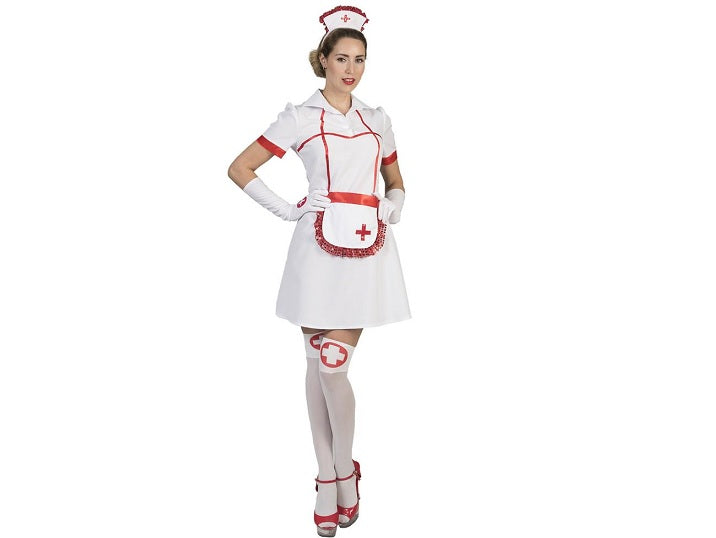 déguisement d''infirmière sexy femme 2pcs taille l