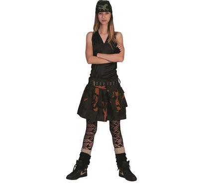 jupe camouflage army femme taille xs