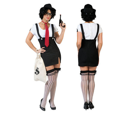 déguisement gangster femme bonnie taille l