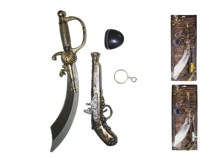 set accessoires pirate mix 4pcs