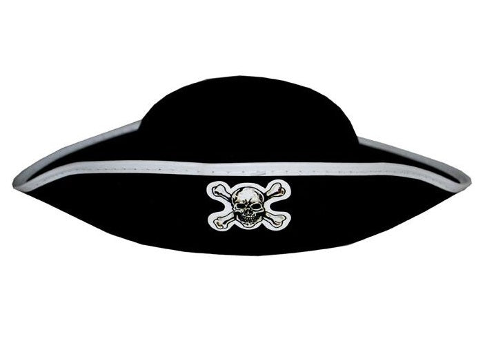 chapeau pirate noir pour enfant