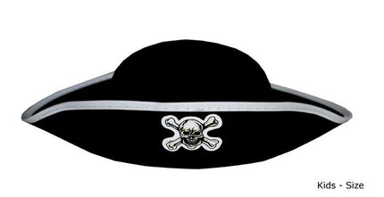 chapeau pirate noir pour enfant